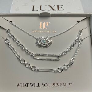 Bomb Party 2026 Luxe Layers “Boss Moves Only” Silver/Fire Opal (Triple) NIB